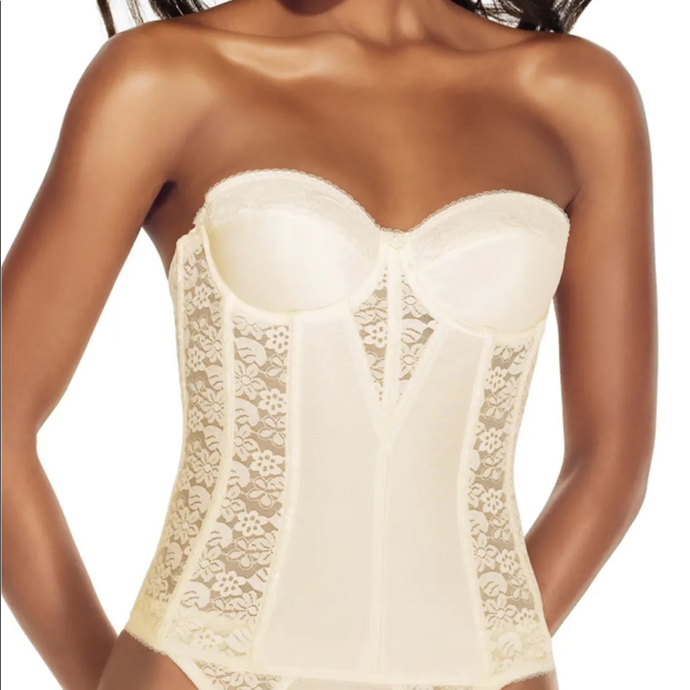 40C Ivory Lace Bridal Corset